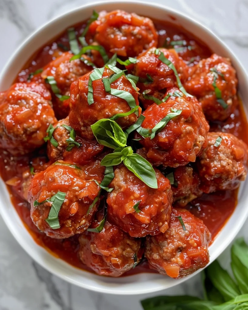 Italian-Style Meatballs – Perfect for Pasta