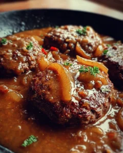 Smothered Hamburger Steaks Magic