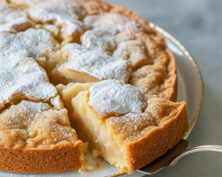 Delicious apple cake topped with cinnamon and fresh apples, perfect for dessert.
