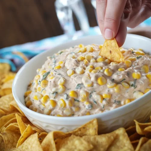 Baked Creamy Corn Dip