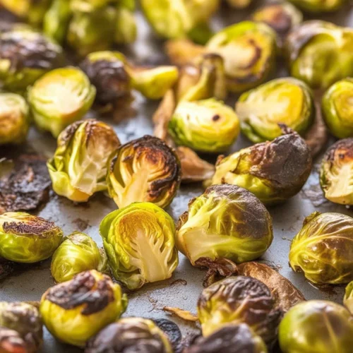 Balsamic Roasted Brussels Sprouts 2 Balsamic Roasted Brussels Sprouts