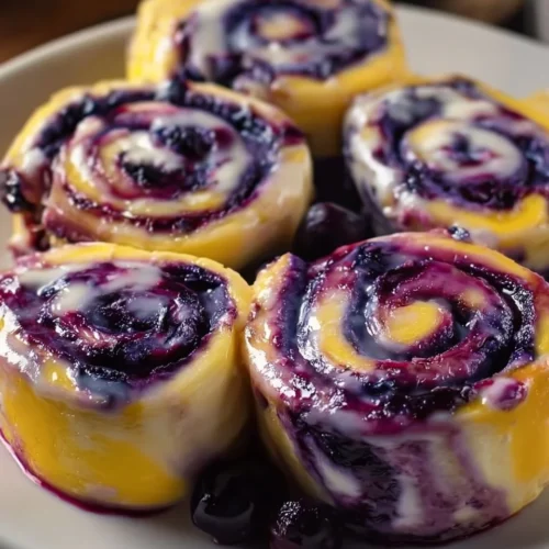 Blueberry Cheesecake with Graham Crust