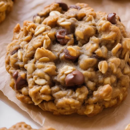 Chewy Raisin Oat Cookies 2 Chewy Raisin Oat Cookies
