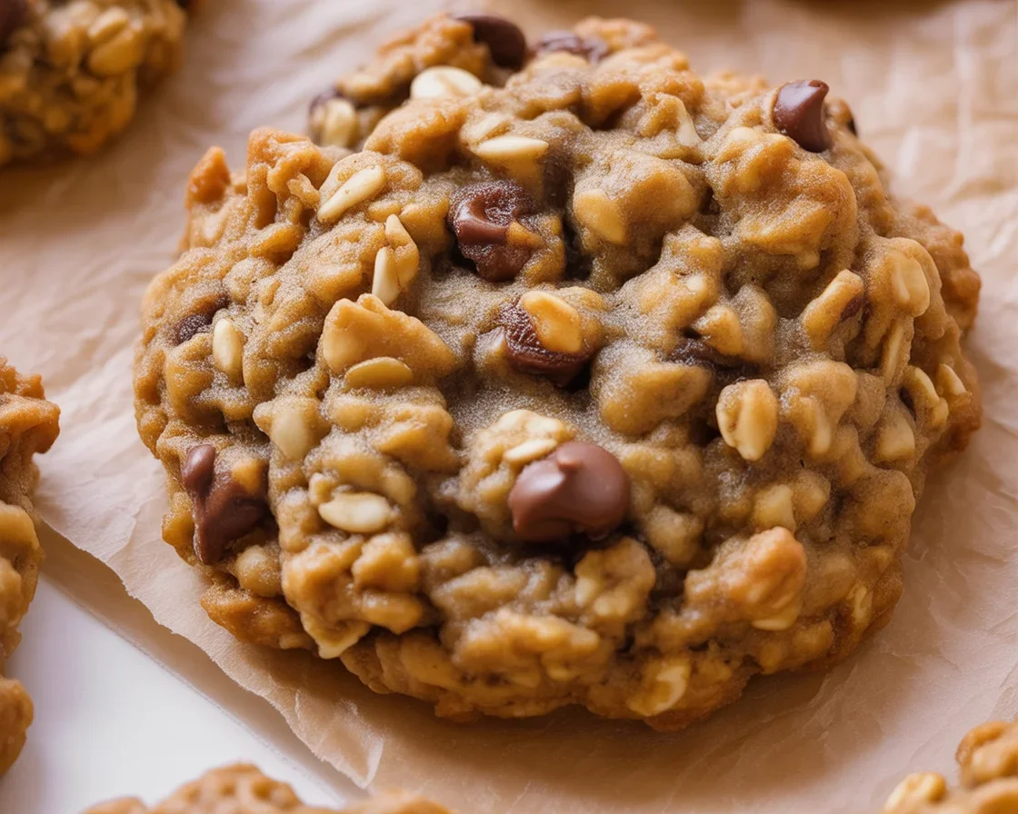 Chewy Raisin Oat Cookies 1 Chewy Raisin Oat Cookies
