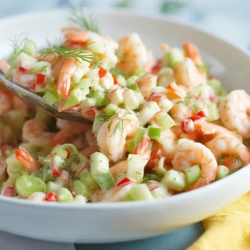 Creamy Dill Shrimp Salad