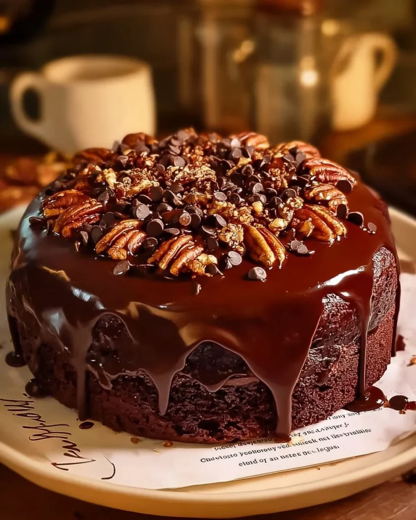 Death by Chocolate Cake - rich and decadent dessert for chocolate lovers