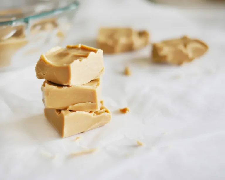 Delicious creamy peanut butter fudge made with simple ingredients.