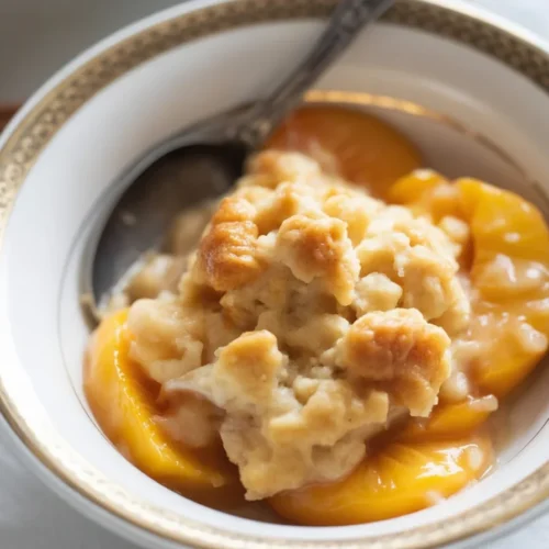 Fresh Peach Batter Cobbler 2 Fresh Peach Batter Cobbler