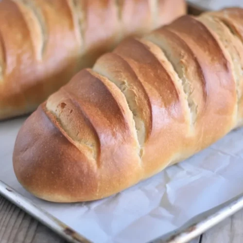 Homemade Crusty Bread Loaves 2 Homemade Crusty Bread Loaves