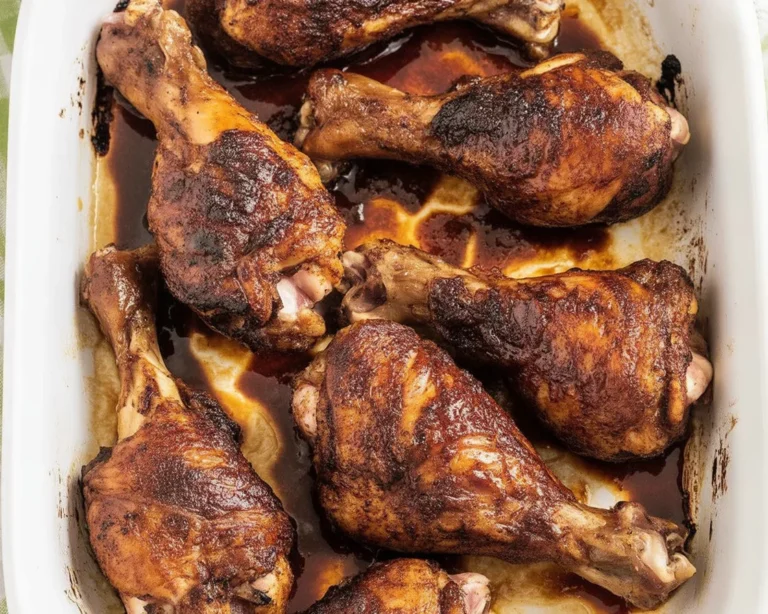 Delicious Jamaican Jerk Chicken recipe ready to be served with vibrant spices.