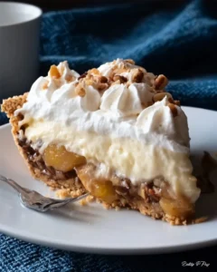 No Bake Lemon Pecan Stupid Pie