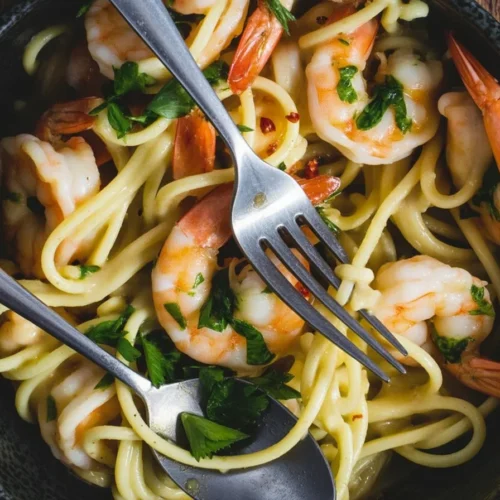 Delicious shrimp pasta recipes featuring lemon garlic, creamy sauces, and Mediterranean flavors.