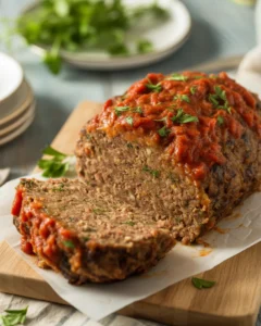 Old Fashioned Beef Meatloaf