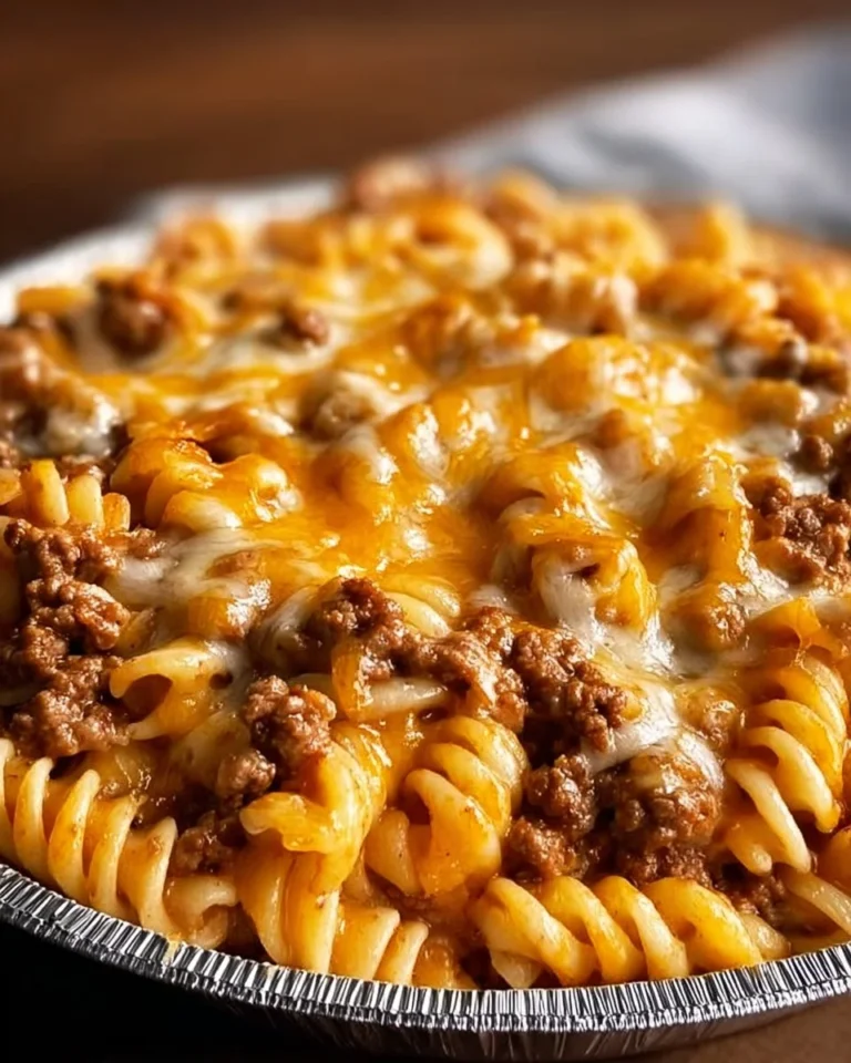 Delicious One Pot Cheeseburger Macaroni served in a bowl