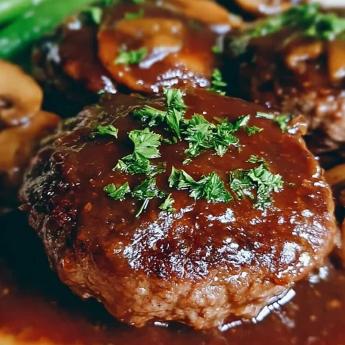 Onion Gravy Salisbury Steak