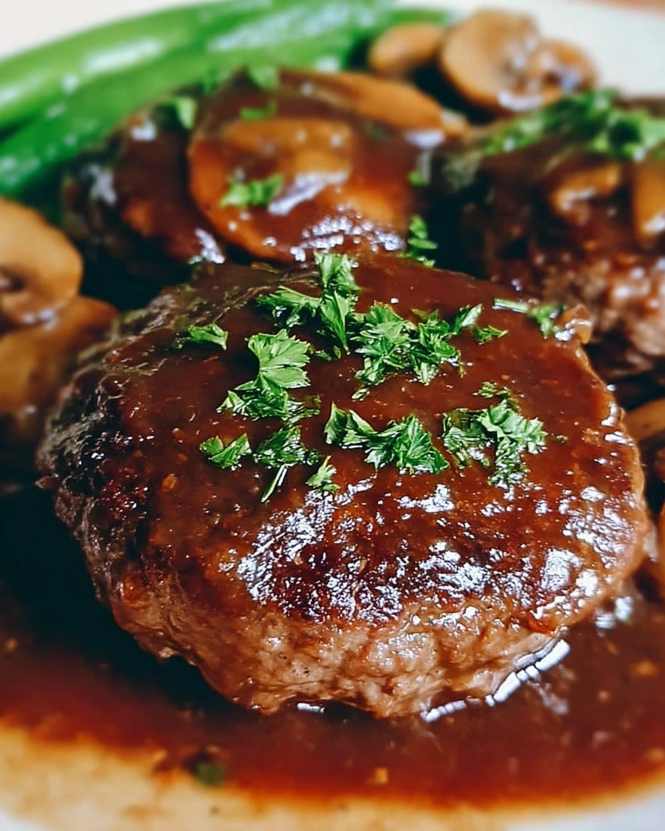 Onion Gravy Salisbury Steak