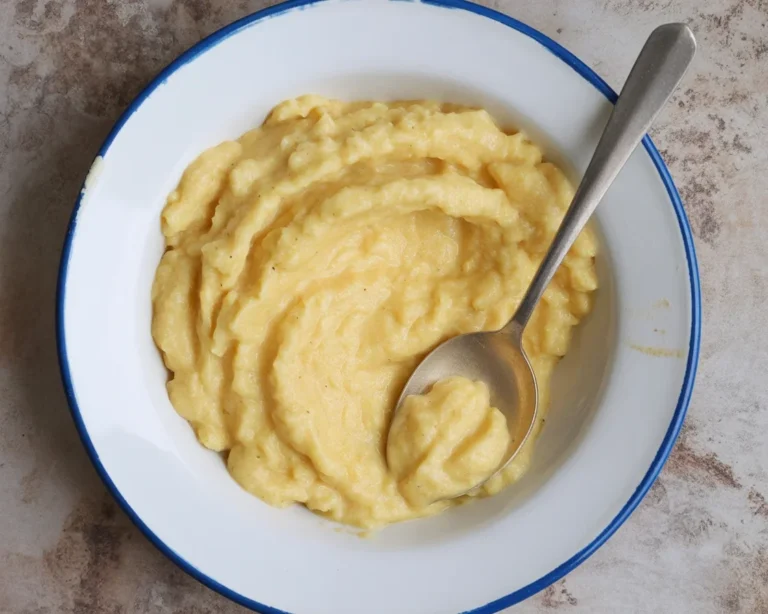 Bowl of creamy pastina, the ultimate Italian comfort food, ready in just 8 minutes.