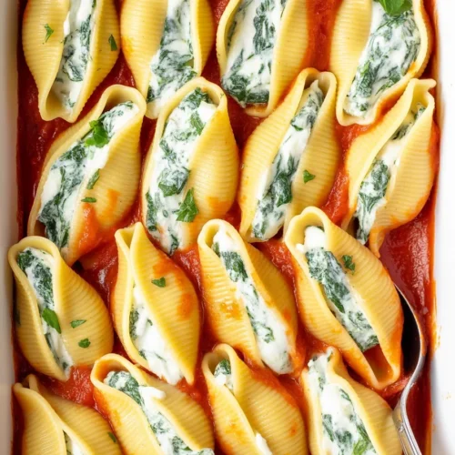 Ricotta Stuffed Pasta Shells