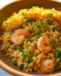 Shrimp Fried Rice with Vegetables