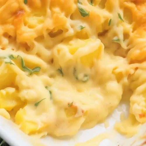 Sour Cream Cheesy Potato Casserole 2 Sour Cream Cheesy Potato Casserole