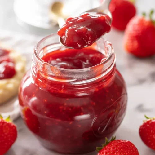 Three Ingredient Strawberry Jam