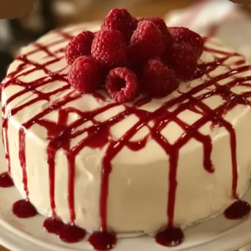 White Chocolate Raspberry Mousse Cake 2 White Chocolate Raspberry Mousse Cake