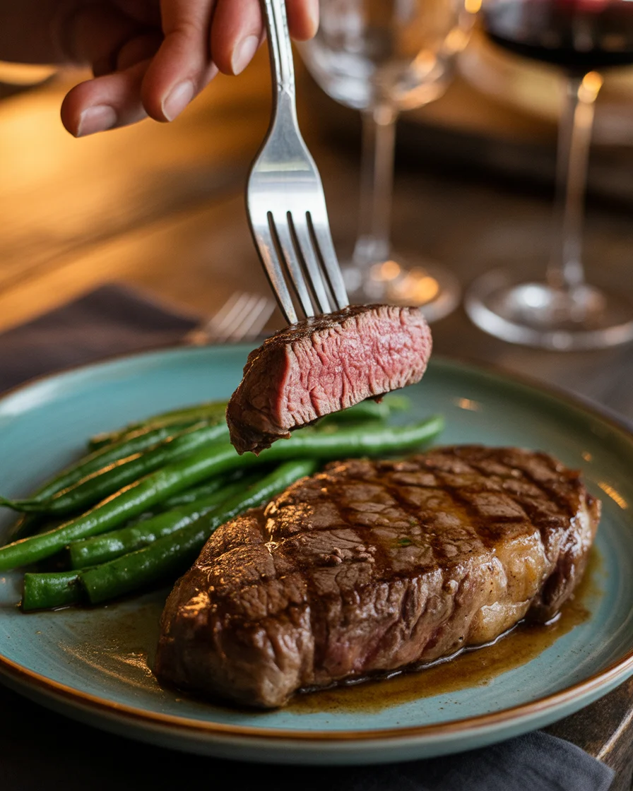 Pan-Seared Sirloin Steak – Quick Dinner