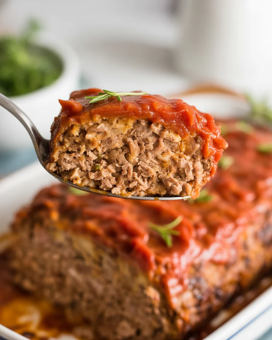 Classic Meatloaf with Tomato Glaze – Easy Recipe