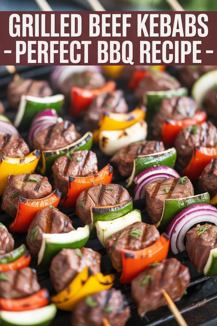 Grilled Beef Kebabs – Perfect BBQ Recipe