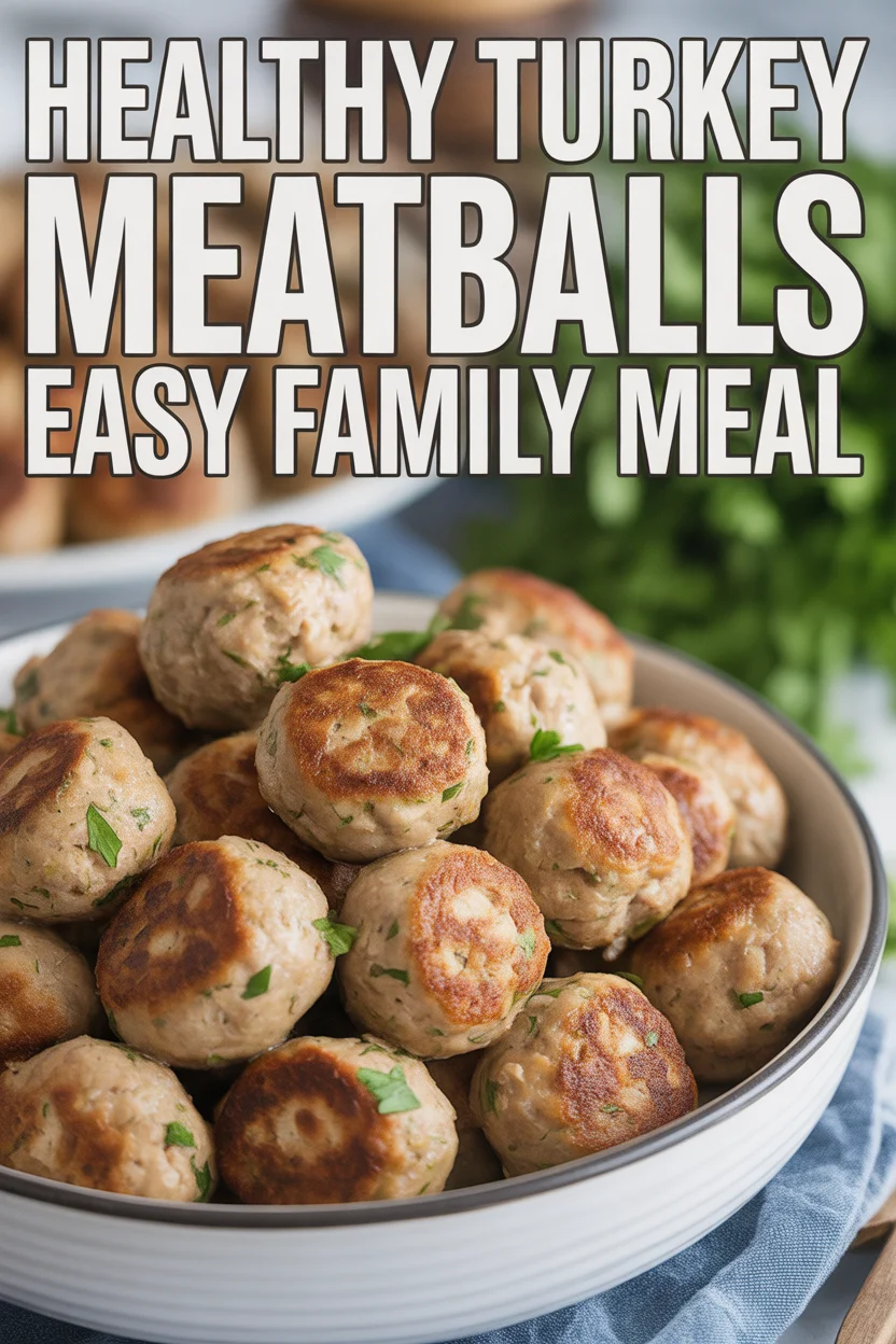 Healthy Turkey Meatballs – Easy Family Meal