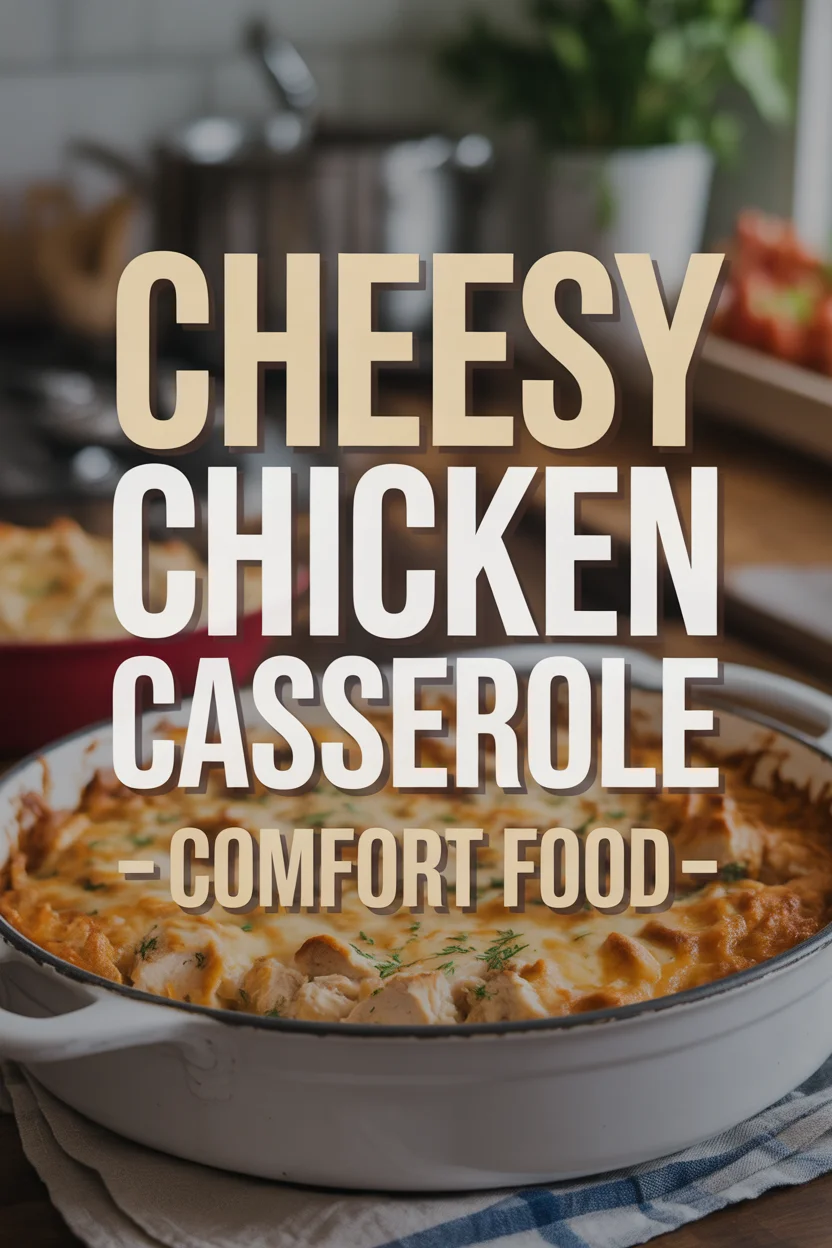 Cheesy Chicken Casserole – Comfort Food