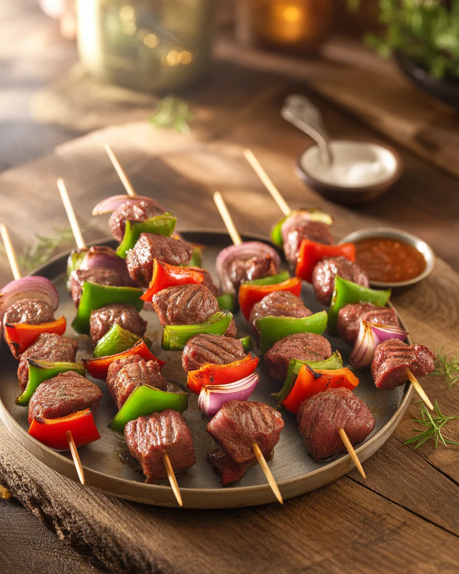 Grilled Beef Kebabs – Perfect BBQ Recipe