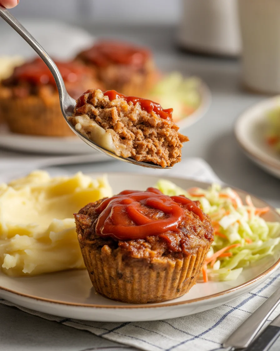 Mini Meatloaf Muffins – Kid-Friendly Dinner