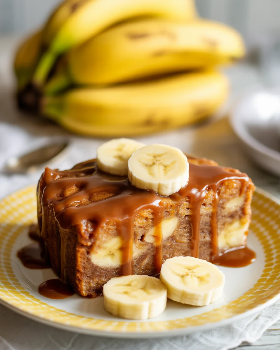 banana bread pudding recipe
