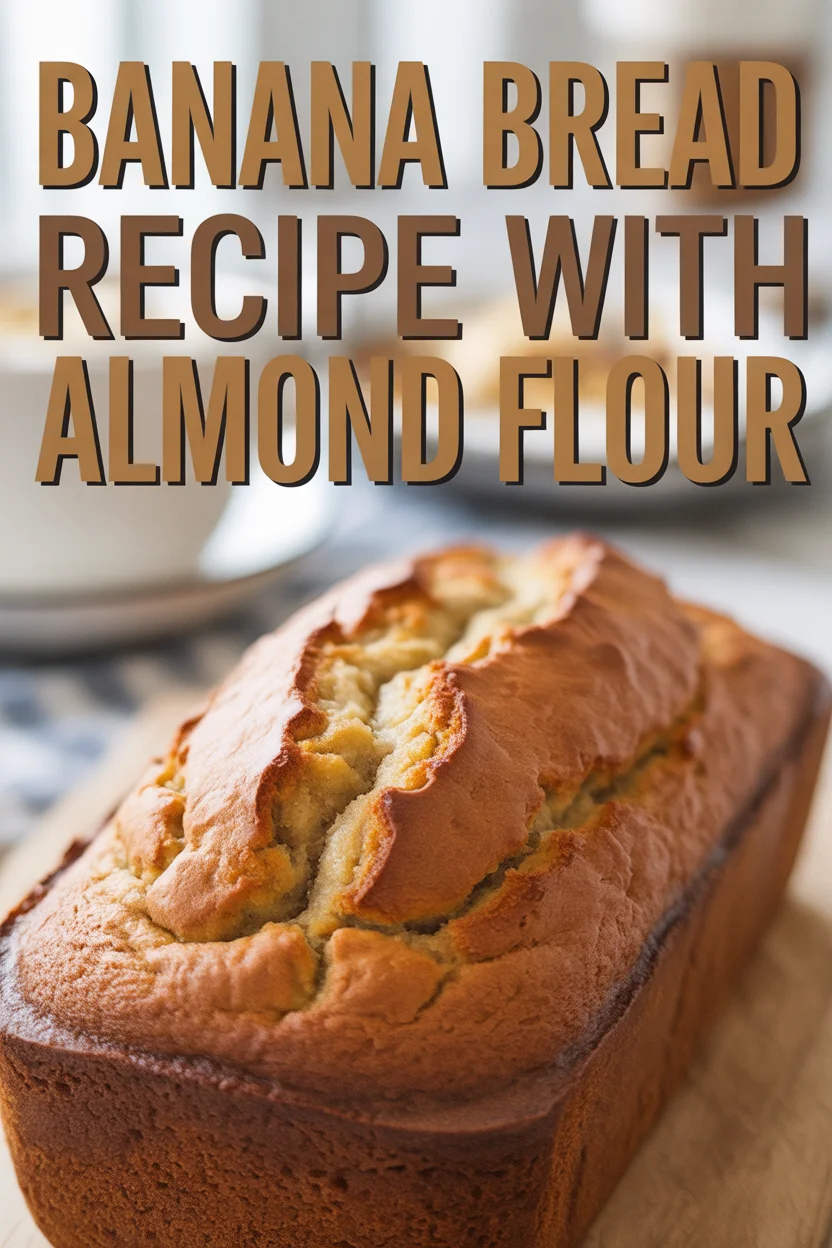 banana bread recipe with almond flour