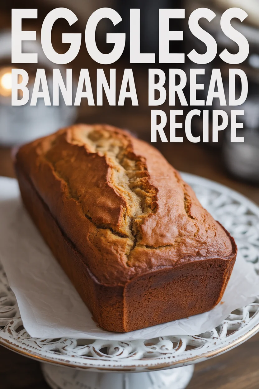 eggless banana bread recipe