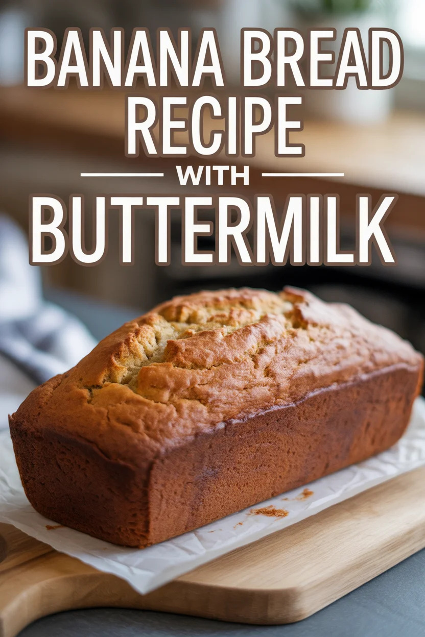 banana bread recipe with buttermilk