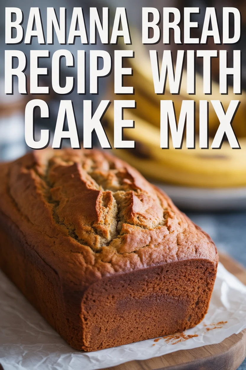 banana bread recipe with cake mix