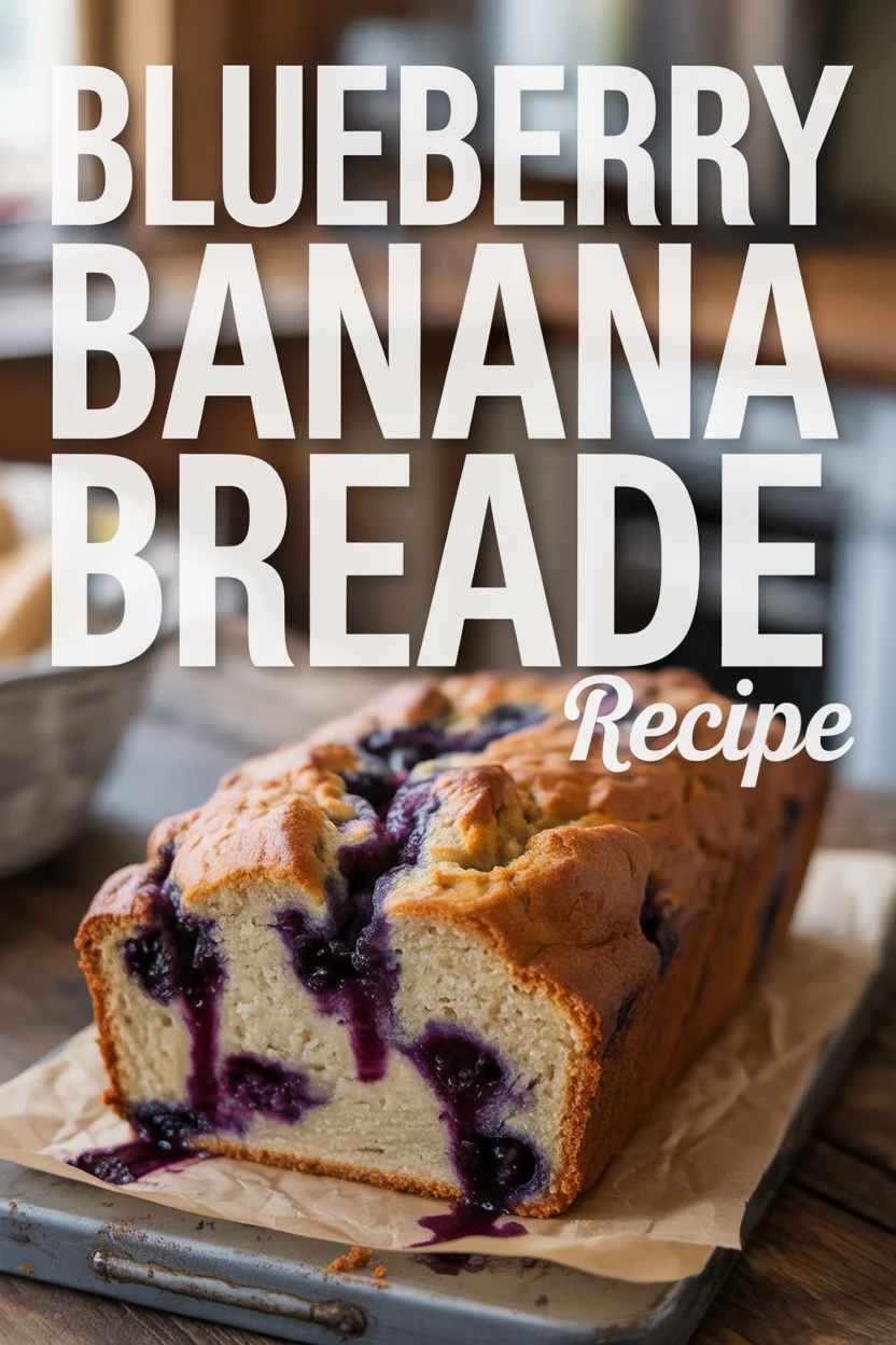 blueberry banana bread recipe