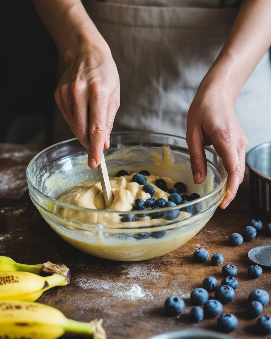 blueberry banana bread recipe