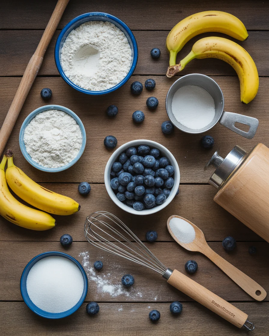 blueberry banana bread recipe