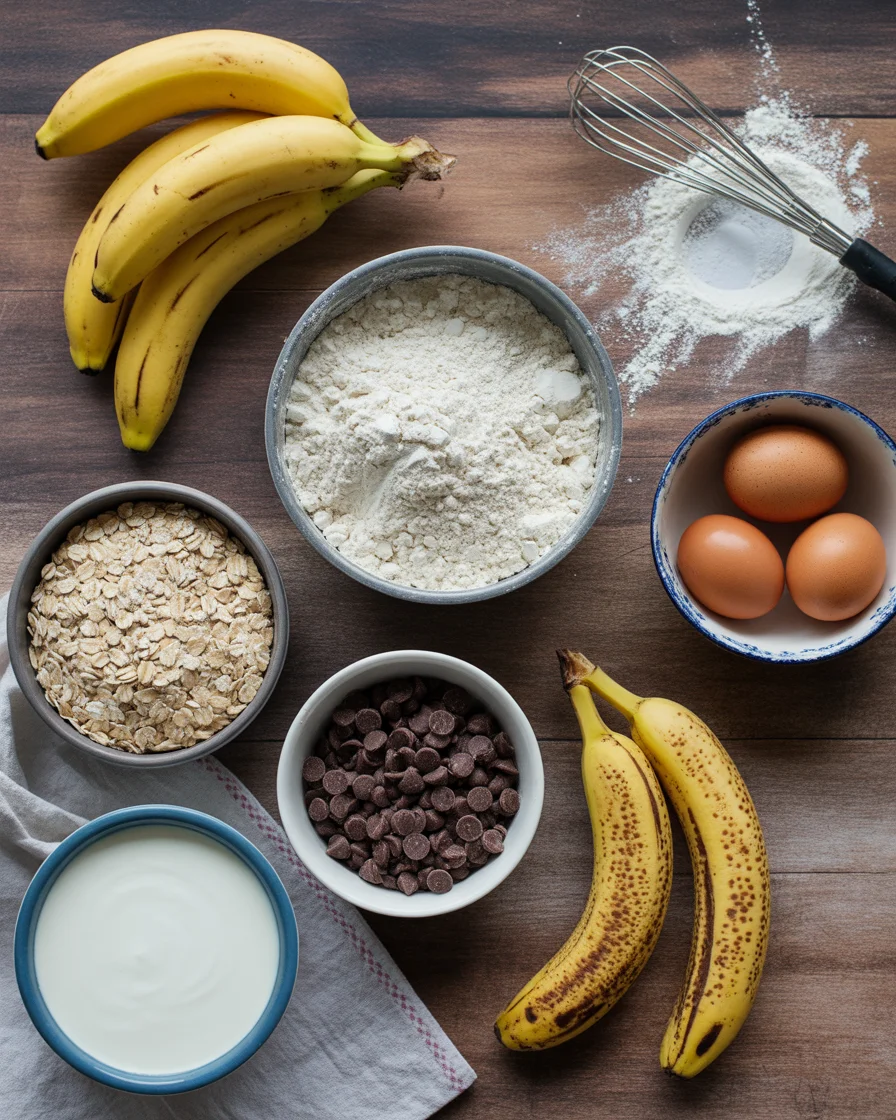 oatmeal banana bread recipe