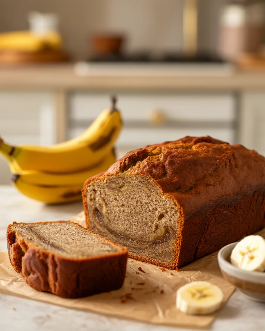 banana bread recipe no baking soda