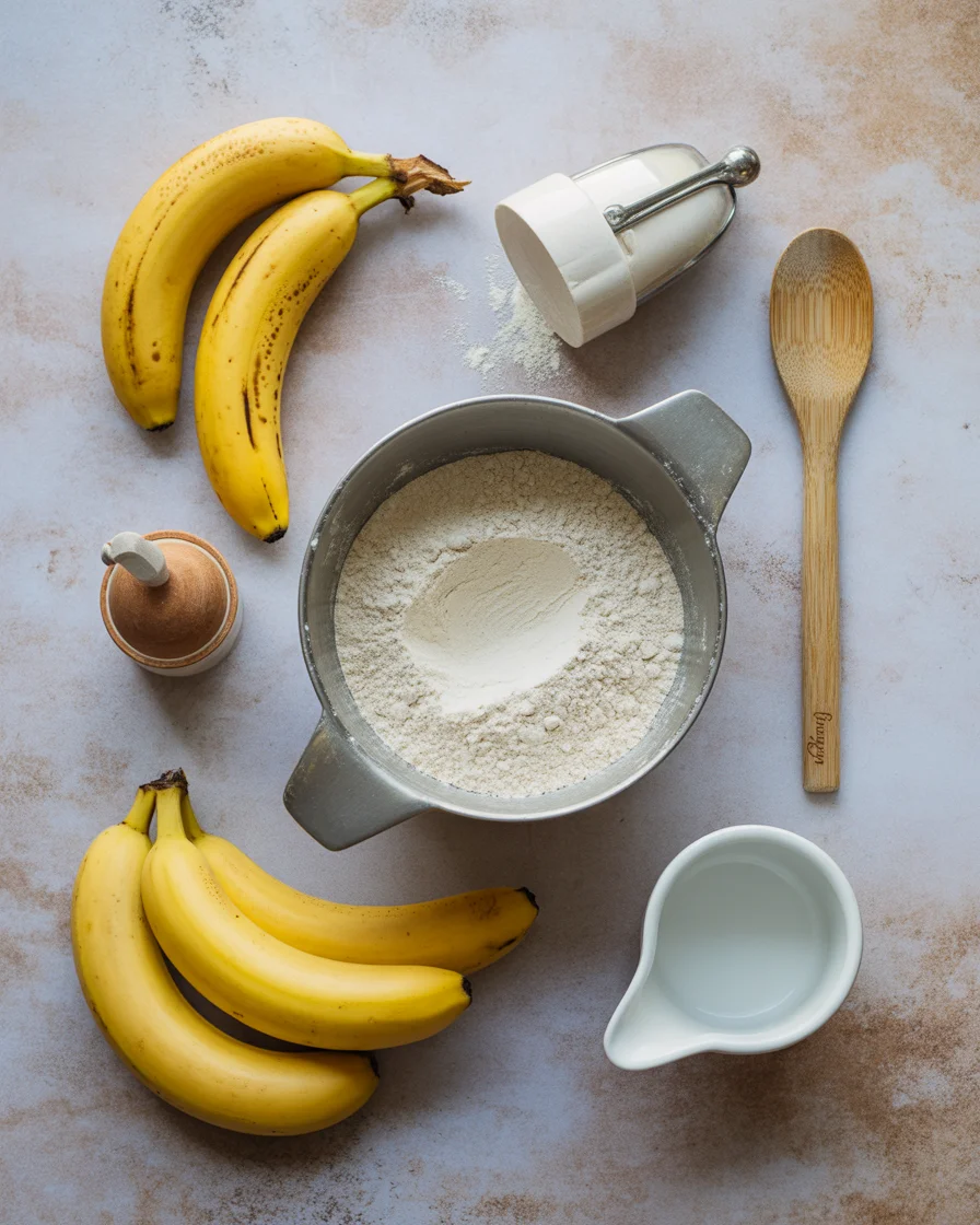 banana bread recipe no baking soda