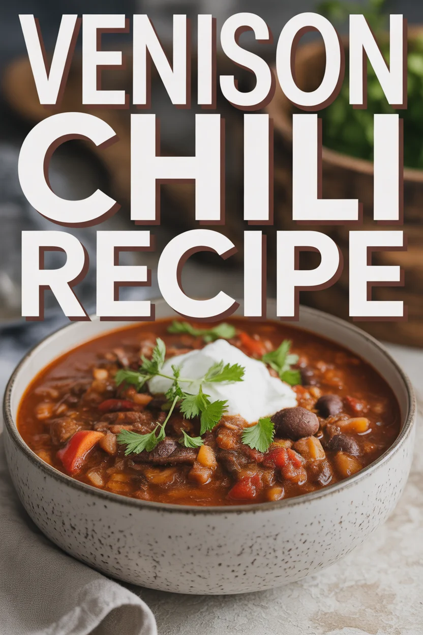 venison chili recipe