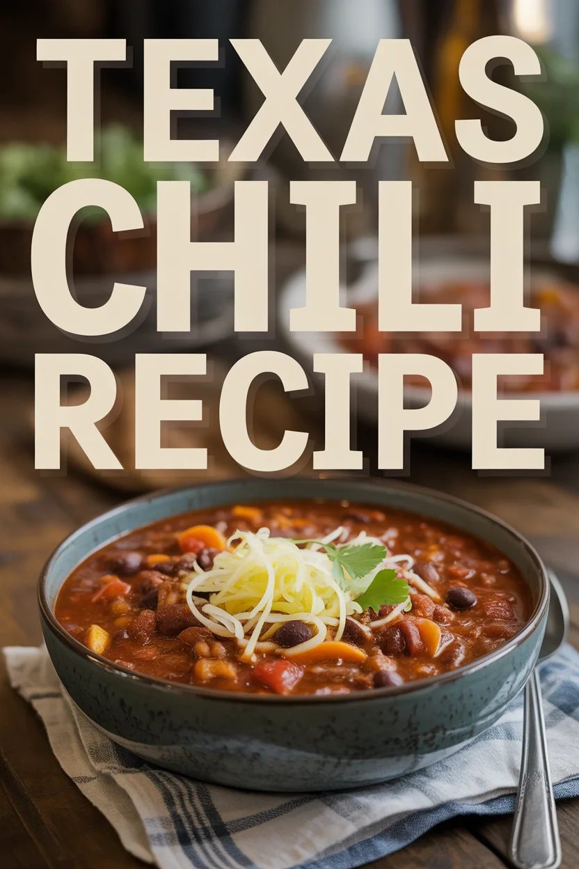 texas chili recipe