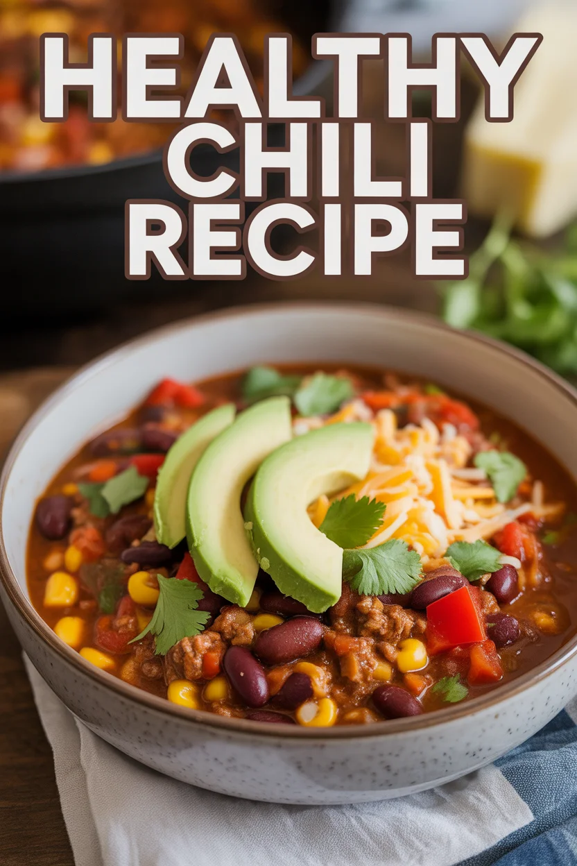 healthy chili recipe