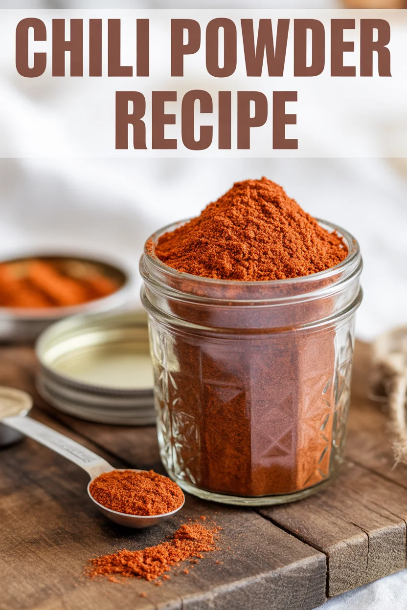 chili powder recipe