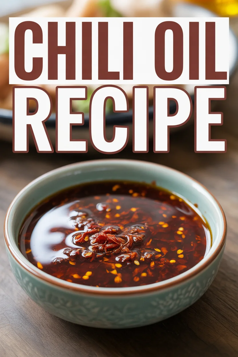 chili oil recipe