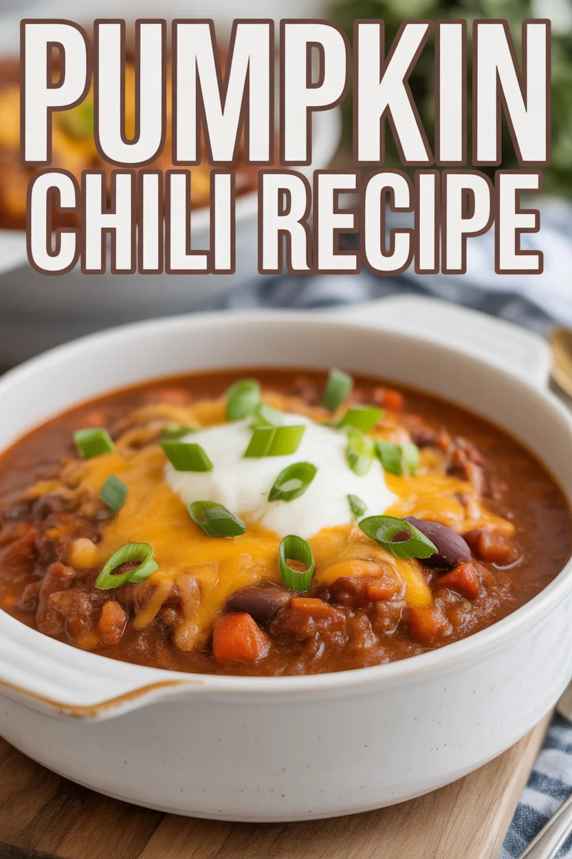 pumpkin chili recipe